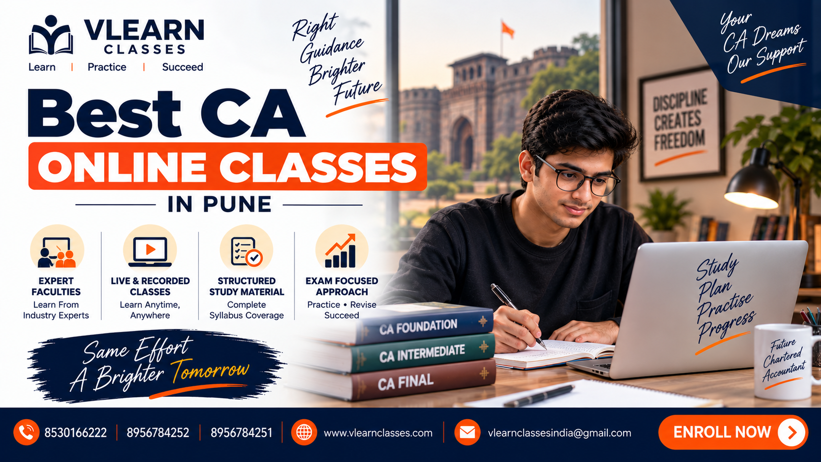 Best CA Online Classes In Pune – Build A Smarter CA Preparation Strategy