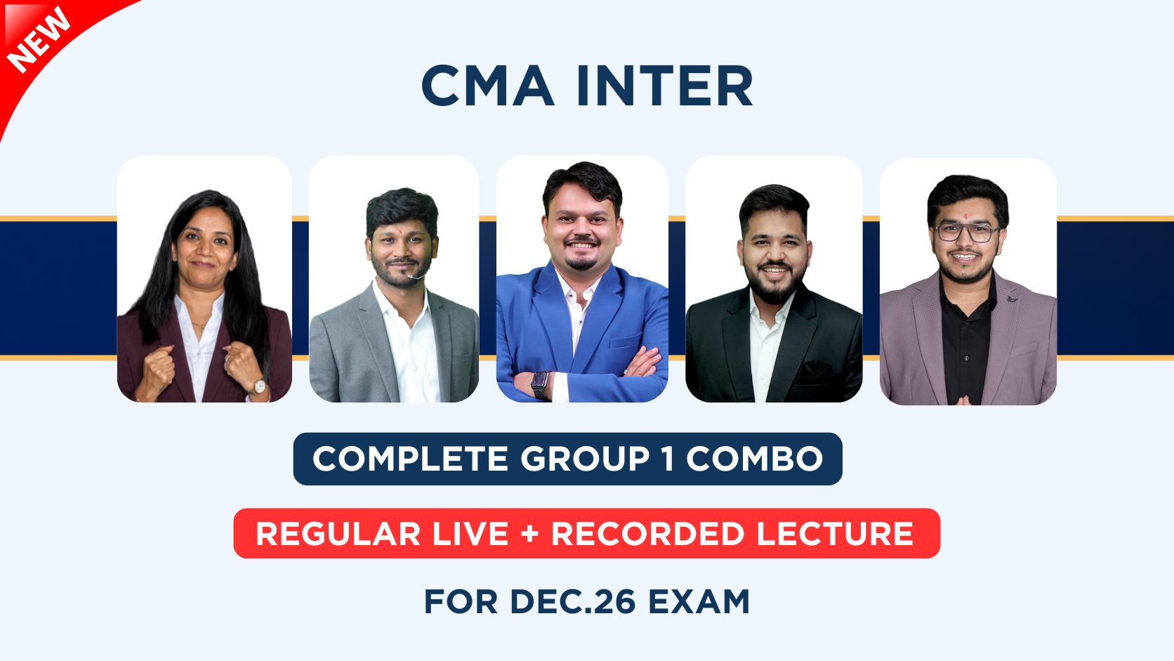 CMA Inter Group 1 Regular Live Lecture By SBM_SB_VJ_KS_PG | June 27