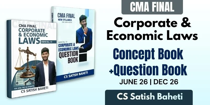 CMA Final Law Only Books By CS Satish Baheti_Dec.26