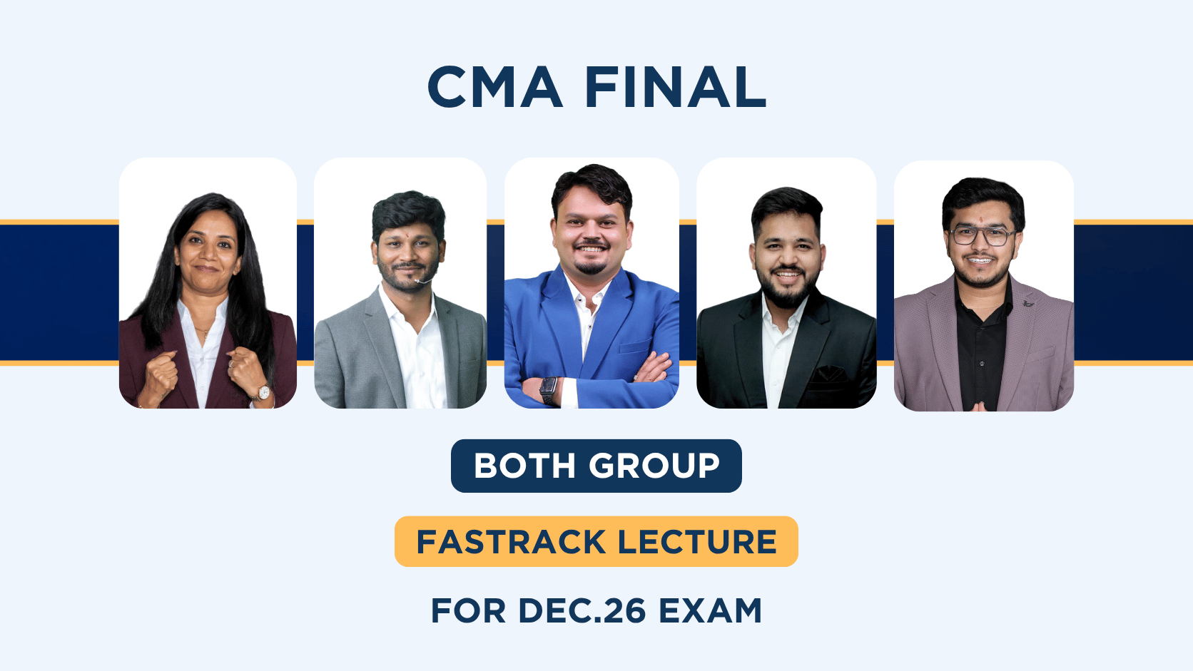 CMA Final CFR_Law_SCM_DT_IDT Fastrack Combo Lectures | SBM_PG_SB_VS_KS | Dec.26