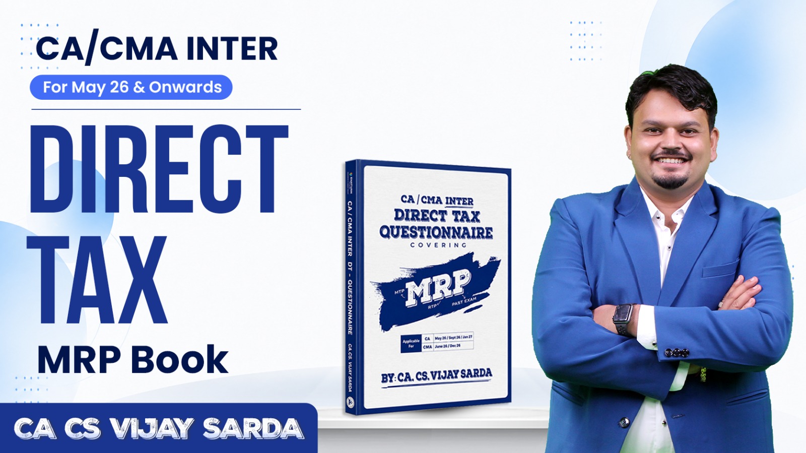 CMA Inter Direct Tax MRP Questionnaire By CA Vijay Sarda